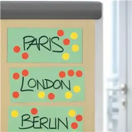 Markierungspunkte Herma 2234 Ø 13mm leuchtorange, Pack 1848 Stk