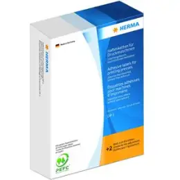 Haftetiketten Herma 2743 DP1 Ø 19 mm rund, blau Blattgröße 168x120mm, Druckmaschinen, Pack 10080 Stk/252 Blatt