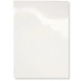 Einbanddeckel GBC CE020070 Chromolux A4 250g Hochglanzkarton weiß beidseitig glänzend, Pack 100 Stk