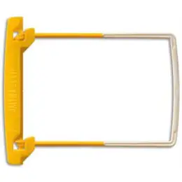Abheftbügel Jalema 5710200 Clip gelb/weiß, Pack 10 Stk