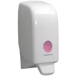 Seifenspender Kimberly-Clark 6948 6948010 Aquarius 1 Liter weiß Kunststoff 235x116x114mm