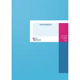 Kassenbuch König & Ebhardt 86-10201 8610201 A4, 80 Seiten, Karton, magenta/hellblau
