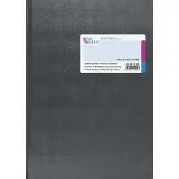 Spaltenbuch König & Ebhardt 86-11063 8611063 mit Kopfleiste, A4, 288 Seiten, mit Seitenzahlen, 6 Spalten, Kunststoff, grau