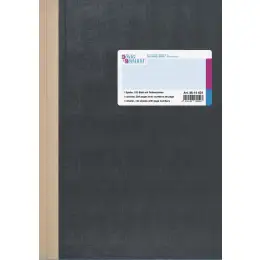 Spaltenbuch König & Ebhardt 86-14424 8614424 A4, 384 Seiten, mit Seitenzahlen, 1 Spalten, Kunststoff, grau