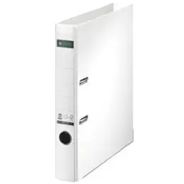 Ordner Leitz 1008-00-01 10080001 A4, 50mm, Pappe/Papier, weiß, Pack 10 Stk