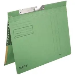 Pendelhefter Leitz 2012-00-55 20120055 A4, Manilakarton 320g, kaufmännische Heftung, grün