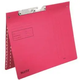 Pendelhefter Leitz 2014-00-25 20140025 A4, Manilakarton 250g, kaufmännische Heftung, rot, Pack 50 Stk