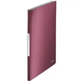 Sichtbuch Leitz 3958-00-28 39580028 Style granat-rot PP 20 Hüllen, Pack 10 Stk