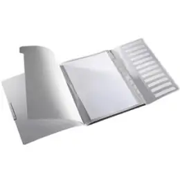 Ordnungsmappe Leitz 3996-00-94 39960094 Style 12-Fächer A4 satin schwarz, Pack 5 Stk