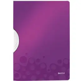 Klemmhefter Leitz 4185-00-62 41850062 ColorClip Wow A4 violett PP für 30 Blatt