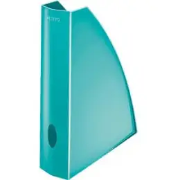 Stehsammler Leitz 5277-10-51 52771051 Wow eisblau-metallic Kunststoff 75mm