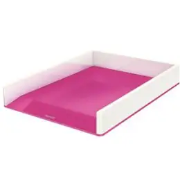 Briefablage Leitz 5361-10-23 53611023 Wow Duo Colour pink-metallic