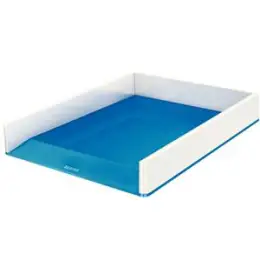 Briefablage Leitz 5361-10-36 53611036 Wow Duo Colour blau metallic
