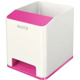 Sound-Stifteköcher Leitz 5363-10-23 53631023 Wow Duo Colour pink-metallic