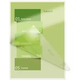 Laminierhülle Leitz 7486-00-00 74860000 A3 80micron glänzend, Pack 25 Stk