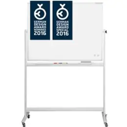 Stativ-Drehtafel Magnetoplan 1240490 CC 120x90cm mobil emailliert Schreibtafel