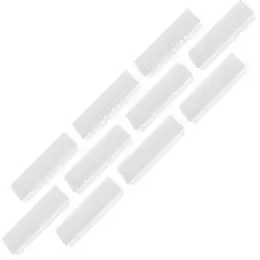 Magnet-Rechteck Magnetoplan 1665100 54x19x8mm weiß, Pack 10 Stk