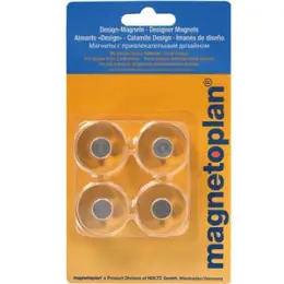 Magnete Magnetoplan 1680030 Acryl 30mm, Pack 4 Stk