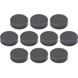 Magnet-Kreis Magnetoplan 16640101 Ergo Ø 30 mm medium felsgrau, Pack 10 Stk