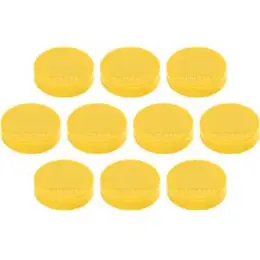 Magnet-Kreis Magnetoplan 16640102 Ergo Ø 30 mm medium goldgelb, Pack 10 Stk