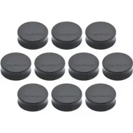 Magnet-Kreis Magnetoplan 16650101 Ergo Ø 34mm large felsgrau, Pack 10 Stk