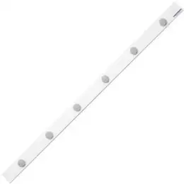 Magnet-Wandleisten-Set Magnetoplan 16271M magnetowand weiß 1000mm inkl. 6 Magnete