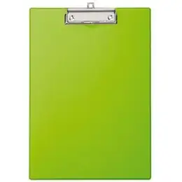 Schreibplatte / Klemmbrett Maul 2335254 A4 hellgrün Klemmweite 8mm mit Folienüberzug