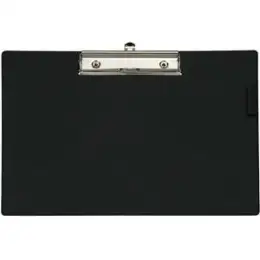 Schreibplatte / Klemmbrett Maul 2335790 A4quer schwarz Klemmer auf langer Seite