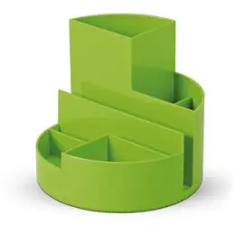 Köcher Maul 4117654 MAULrundbox hellgrün Kunststoff rund mit verschiedenen Fächern