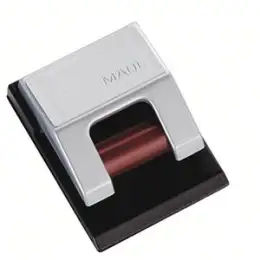 Planhalter-Rollenclip Maul 6241094 S, silber Klemmrollenautomatik selbstklebend, Pack 10 Stk