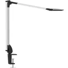 Tischleuchte Maul 8206695 MAULoptimus LED 10 Watt colour vario Klemmfuß dimmbar silber