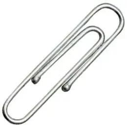 Briefklammern Norica 2220 575/32 32mm verzinkt mit Kugelenden, Pack 1000 Stk