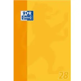 Berufsschulblock Oxford 100050353 A4 kariert 50 Blatt Lineatur 28 90g, Pack 5 Stk