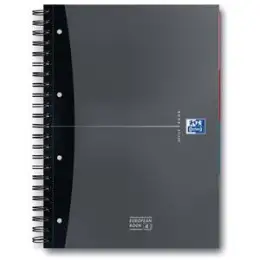 Collegeblock Oxford 100100748 Europeanbook A4+ liniert 120 Blatt 4-fach gelocht