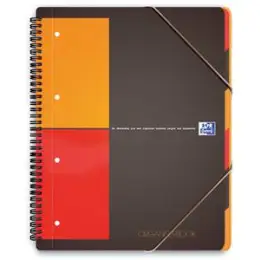 Collegeblock Oxford 100102777 Organizerbook A4 kariert 90 Blatt 80g