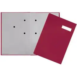 Unterschriftenmappe Pagna 24192-11 20 Fächer rot 240x350x30mm