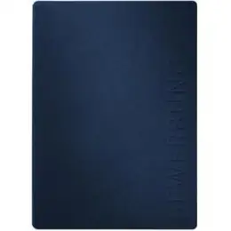 Bewerbungsmappe Pagna 44122-02 Stream blau 2-teilig Karton/Pappe mit Prägung, Pack 15 Stk