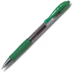Gelschreiber Pilot BL-G2-10-G 2627004 G-2 10 klassik G2 0,6mm grün, Pack 12 Stk
