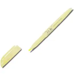 Textmarker Pilot SW-FL-SY 4136065 Frixion Light Soft 3,8mm, Keilspitze, radierbar, pastellgelb, Pack 12 Stk