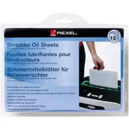 Ölpapier für Aktenvernichter Rexel 2101949, Pack 20 Stk