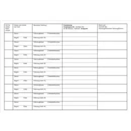 Nachweisbuch RNK 3117 Rotes Kennzeichen A5 quer