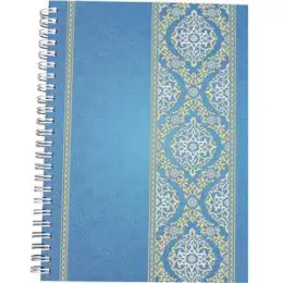 Notizbuch RNK 46504 Blue Orient A5 liniert 120g 48 Blatt mit Register A-Z
