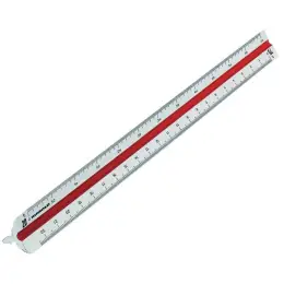 Dreikantmaßstab Rumold 160.4.30 architect 4 30cm 1:100/1:200/1:250/1:300/1:400/1:500