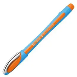 Kugelschreiber Schneider 150206 Slider Memo XB XB, Wechselmine, mit Kappe, orange, Pack 5 Stk