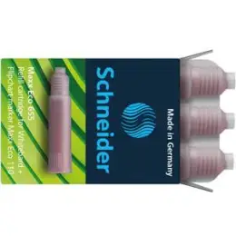 Whiteboardmarker-Patrone Schneider 165502 Maxx Eco 655 rot, für Maxx Eco 110, Pack 10 x 3 Stk