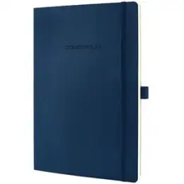 Notizbuch Sigel CO316 Conceptum A4 kariert 80g Softcover dunkelblau