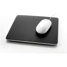 Mausunterlage Sigel SA105 eyestyle schwarz/weiß Lederimitat 200x6x250mm