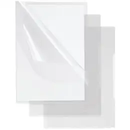 Sichthüllen Soennecken 126070700 1507 A5 120my PP genarbt, Pack 100 Stk