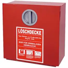 Feuerlöschdeckenkasten Söhngen 0602058 rot für Löschdecke EN 1869, ohne Decke