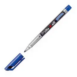 Permanentmarker Stabilo 146/41 Write-4-all M 1mm (M), Rundspitze, blau, Pack 10 Stk